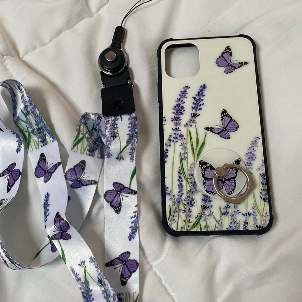SHEIN butterfly case